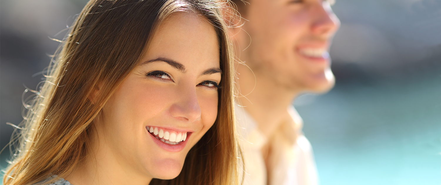 A Woman Smiling